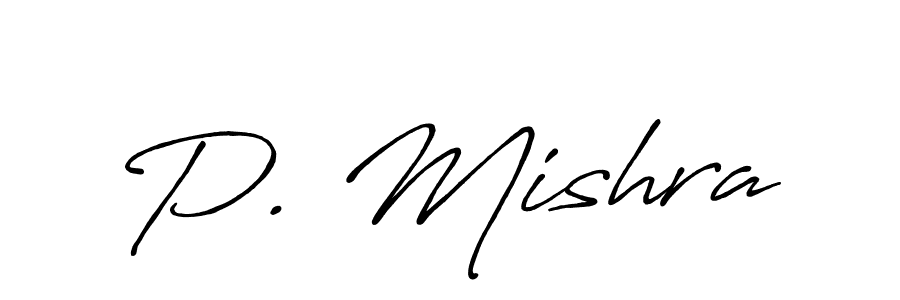 if you are searching for the best signature style for your name P. Mishra. so please give up your signature search. here we have designed multiple signature styles  using Antro_Vectra_Bolder. P. Mishra signature style 7 images and pictures png