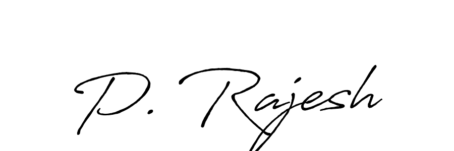 How to Draw P. Rajesh signature style? Antro_Vectra_Bolder is a latest design signature styles for name P. Rajesh. P. Rajesh signature style 7 images and pictures png