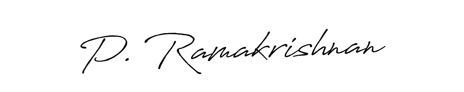 Best and Professional Signature Style for P. Ramakrishnan. Antro_Vectra_Bolder Best Signature Style Collection. P. Ramakrishnan signature style 7 images and pictures png