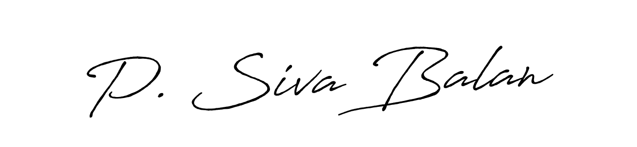 It looks lik you need a new signature style for name P. Siva Balan. Design unique handwritten (Antro_Vectra_Bolder) signature with our free signature maker in just a few clicks. P. Siva Balan signature style 7 images and pictures png