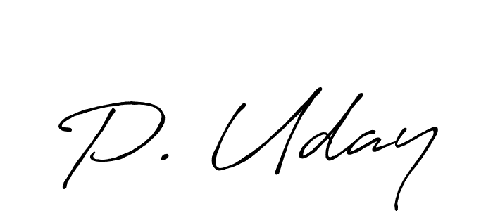 This is the best signature style for the P. Uday name. Also you like these signature font (Antro_Vectra_Bolder). Mix name signature. P. Uday signature style 7 images and pictures png