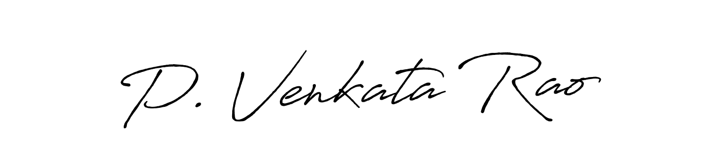 Also You can easily find your signature by using the search form. We will create P. Venkata Rao name handwritten signature images for you free of cost using Antro_Vectra_Bolder sign style. P. Venkata Rao signature style 7 images and pictures png