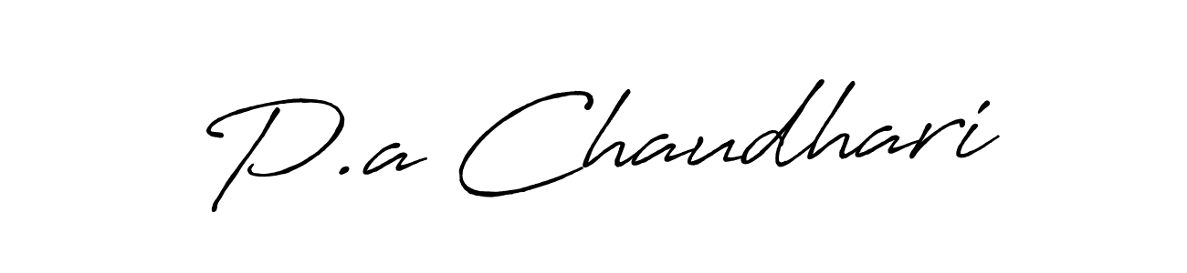 Once you've used our free online signature maker to create your best signature Antro_Vectra_Bolder style, it's time to enjoy all of the benefits that P.a Chaudhari name signing documents. P.a Chaudhari signature style 7 images and pictures png