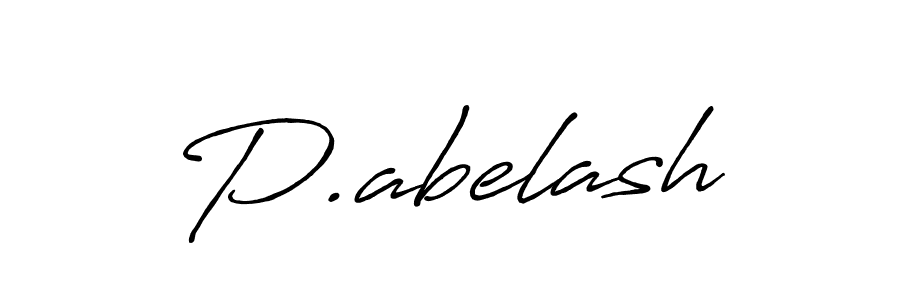 Make a beautiful signature design for name P.abelash. Use this online signature maker to create a handwritten signature for free. P.abelash signature style 7 images and pictures png