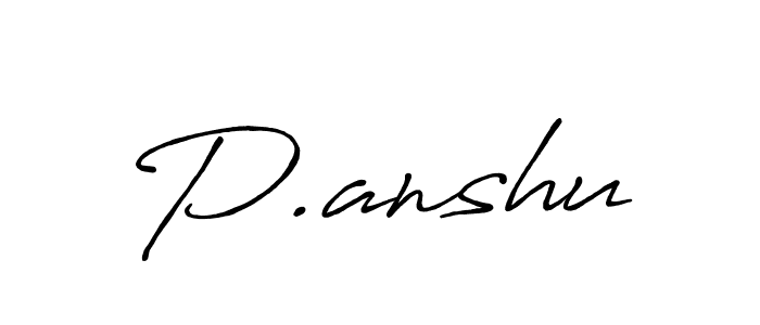 How to Draw P.anshu signature style? Antro_Vectra_Bolder is a latest design signature styles for name P.anshu. P.anshu signature style 7 images and pictures png