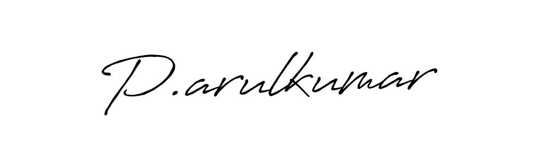 P.arulkumar stylish signature style. Best Handwritten Sign (Antro_Vectra_Bolder) for my name. Handwritten Signature Collection Ideas for my name P.arulkumar. P.arulkumar signature style 7 images and pictures png