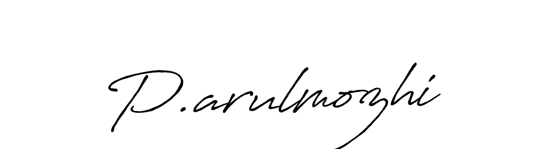 Also You can easily find your signature by using the search form. We will create P.arulmozhi name handwritten signature images for you free of cost using Antro_Vectra_Bolder sign style. P.arulmozhi signature style 7 images and pictures png