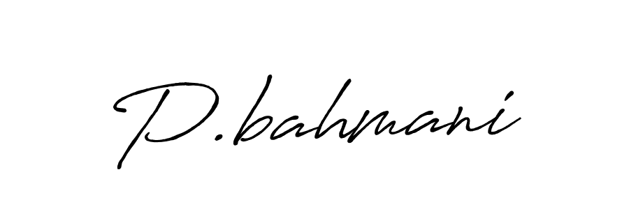 Similarly Antro_Vectra_Bolder is the best handwritten signature design. Signature creator online .You can use it as an online autograph creator for name P.bahmani. P.bahmani signature style 7 images and pictures png