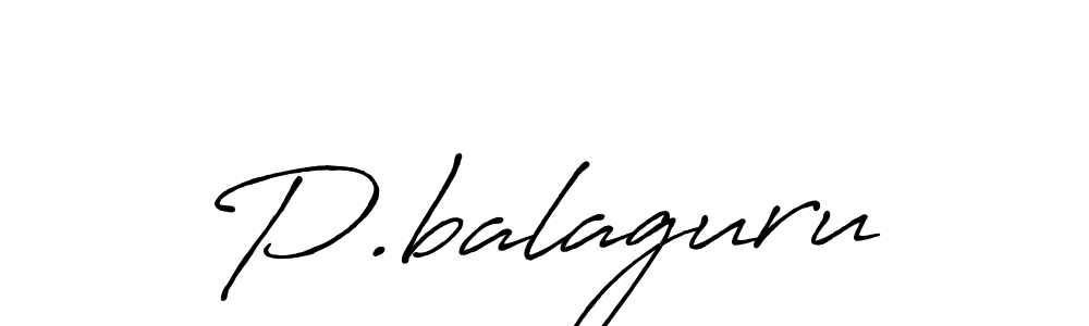 Make a beautiful signature design for name P.balaguru. Use this online signature maker to create a handwritten signature for free. P.balaguru signature style 7 images and pictures png