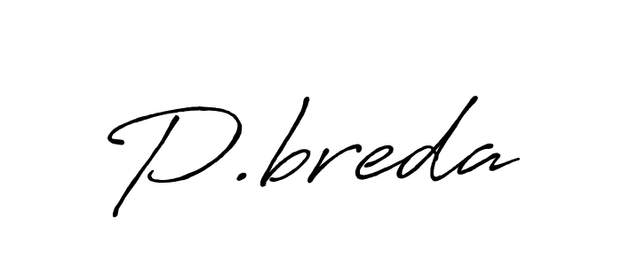 if you are searching for the best signature style for your name P.breda. so please give up your signature search. here we have designed multiple signature styles  using Antro_Vectra_Bolder. P.breda signature style 7 images and pictures png