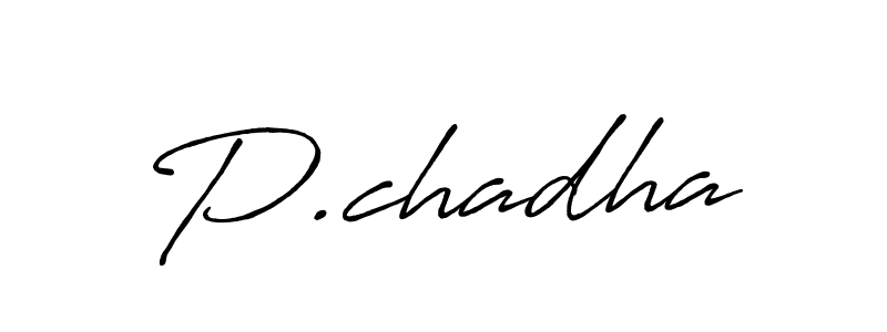 Here are the top 10 professional signature styles for the name P.chadha. These are the best autograph styles you can use for your name. P.chadha signature style 7 images and pictures png