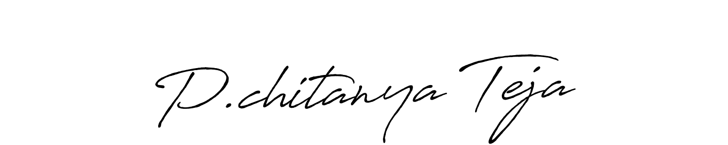 Once you've used our free online signature maker to create your best signature Antro_Vectra_Bolder style, it's time to enjoy all of the benefits that P.chitanya Teja name signing documents. P.chitanya Teja signature style 7 images and pictures png