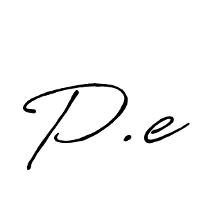 if you are searching for the best signature style for your name P.e. so please give up your signature search. here we have designed multiple signature styles  using Antro_Vectra_Bolder. P.e signature style 7 images and pictures png