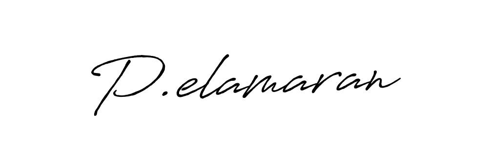 It looks lik you need a new signature style for name P.elamaran. Design unique handwritten (Antro_Vectra_Bolder) signature with our free signature maker in just a few clicks. P.elamaran signature style 7 images and pictures png