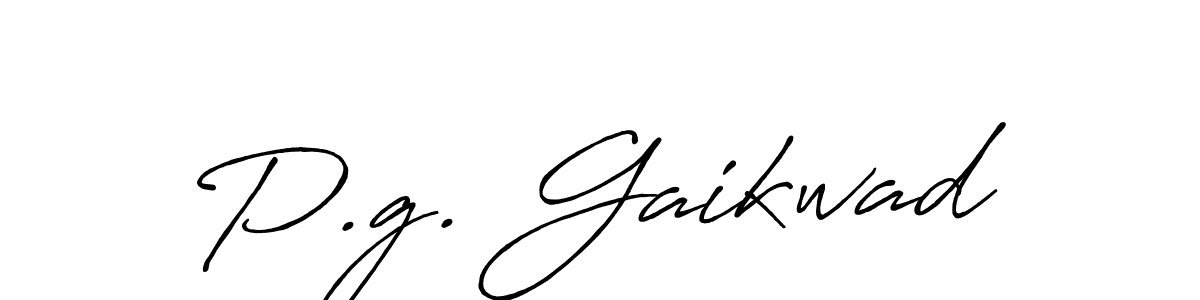 How to Draw P.g. Gaikwad signature style? Antro_Vectra_Bolder is a latest design signature styles for name P.g. Gaikwad. P.g. Gaikwad signature style 7 images and pictures png