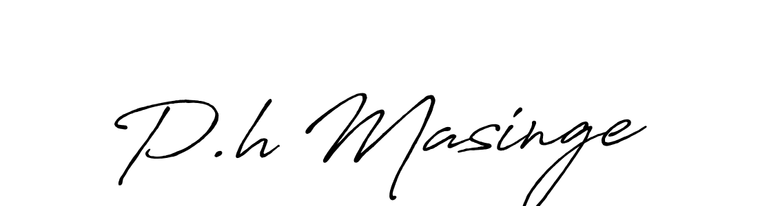 if you are searching for the best signature style for your name P.h Masinge. so please give up your signature search. here we have designed multiple signature styles  using Antro_Vectra_Bolder. P.h Masinge signature style 7 images and pictures png