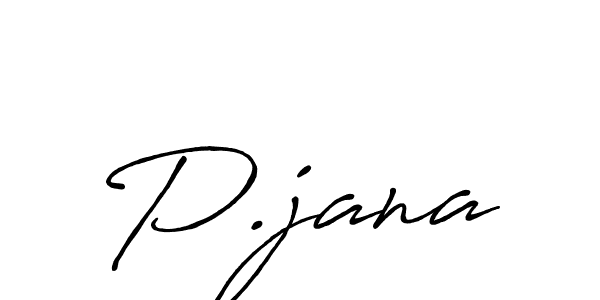It looks lik you need a new signature style for name P.jana. Design unique handwritten (Antro_Vectra_Bolder) signature with our free signature maker in just a few clicks. P.jana signature style 7 images and pictures png