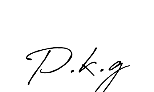 Best and Professional Signature Style for P.k.g. Antro_Vectra_Bolder Best Signature Style Collection. P.k.g signature style 7 images and pictures png