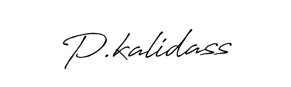 Similarly Antro_Vectra_Bolder is the best handwritten signature design. Signature creator online .You can use it as an online autograph creator for name P.kalidass. P.kalidass signature style 7 images and pictures png