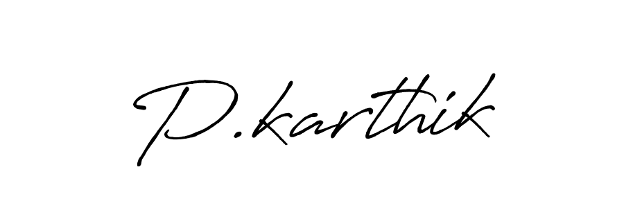 Best and Professional Signature Style for P.karthik. Antro_Vectra_Bolder Best Signature Style Collection. P.karthik signature style 7 images and pictures png