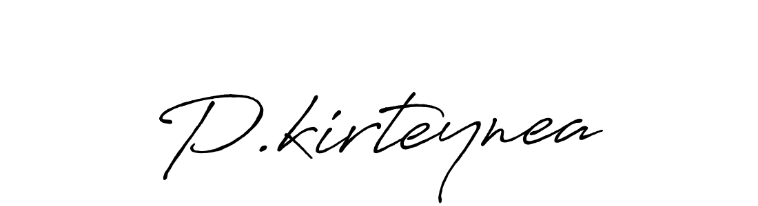 This is the best signature style for the P.kirteynea name. Also you like these signature font (Antro_Vectra_Bolder). Mix name signature. P.kirteynea signature style 7 images and pictures png