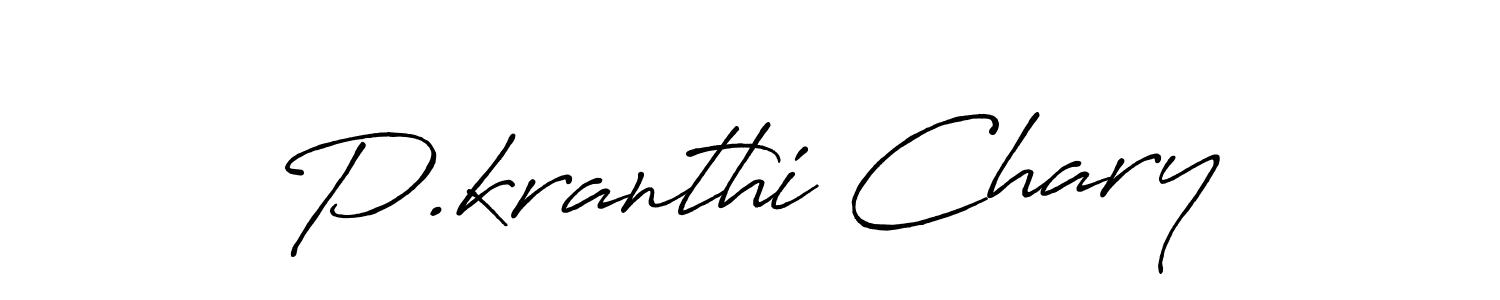 How to Draw P.kranthi Chary signature style? Antro_Vectra_Bolder is a latest design signature styles for name P.kranthi Chary. P.kranthi Chary signature style 7 images and pictures png