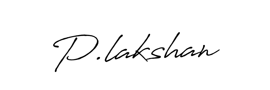 Also we have P.lakshan name is the best signature style. Create professional handwritten signature collection using Antro_Vectra_Bolder autograph style. P.lakshan signature style 7 images and pictures png