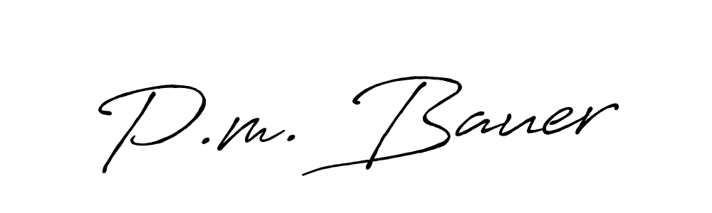 You can use this online signature creator to create a handwritten signature for the name P.m. Bauer. This is the best online autograph maker. P.m. Bauer signature style 7 images and pictures png