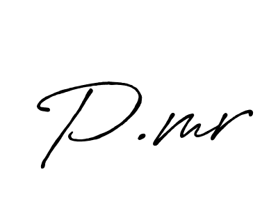 How to make P.mr signature? Antro_Vectra_Bolder is a professional autograph style. Create handwritten signature for P.mr name. P.mr signature style 7 images and pictures png