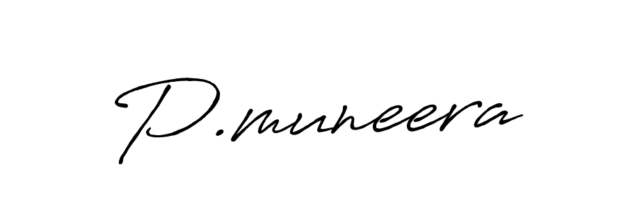 How to Draw P.muneera signature style? Antro_Vectra_Bolder is a latest design signature styles for name P.muneera. P.muneera signature style 7 images and pictures png