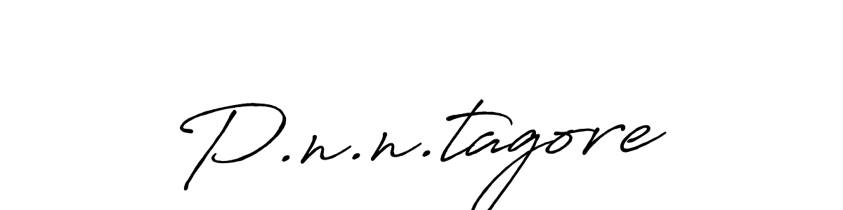 Also we have P.n.n.tagore name is the best signature style. Create professional handwritten signature collection using Antro_Vectra_Bolder autograph style. P.n.n.tagore signature style 7 images and pictures png