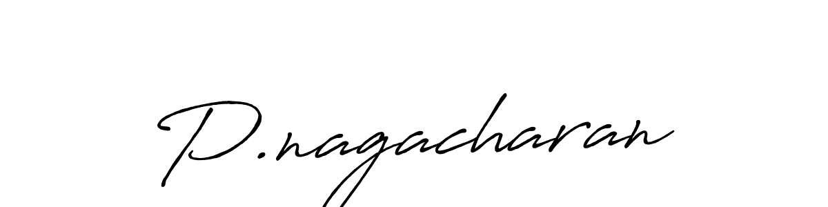 Also You can easily find your signature by using the search form. We will create P.nagacharan name handwritten signature images for you free of cost using Antro_Vectra_Bolder sign style. P.nagacharan signature style 7 images and pictures png