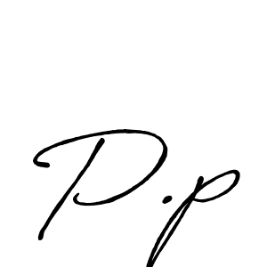 Best and Professional Signature Style for P.p. Antro_Vectra_Bolder Best Signature Style Collection. P.p signature style 7 images and pictures png