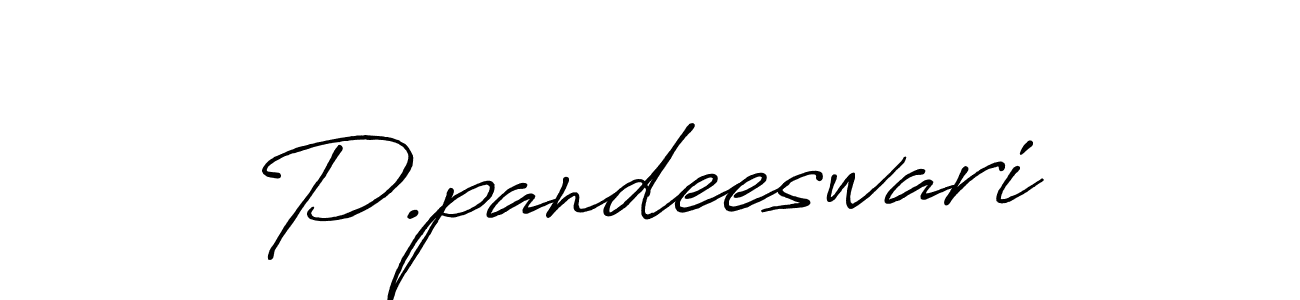 Make a beautiful signature design for name P.pandeeswari. Use this online signature maker to create a handwritten signature for free. P.pandeeswari signature style 7 images and pictures png