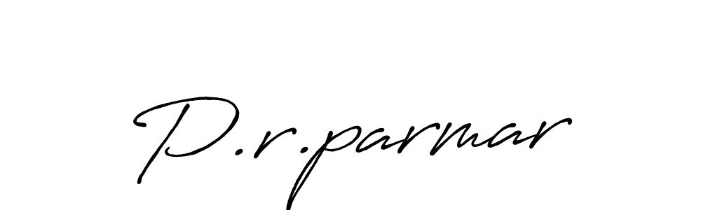 It looks lik you need a new signature style for name P.r.parmar. Design unique handwritten (Antro_Vectra_Bolder) signature with our free signature maker in just a few clicks. P.r.parmar signature style 7 images and pictures png