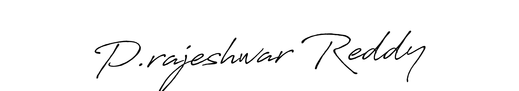 Use a signature maker to create a handwritten signature online. With this signature software, you can design (Antro_Vectra_Bolder) your own signature for name P.rajeshwar Reddy. P.rajeshwar Reddy signature style 7 images and pictures png