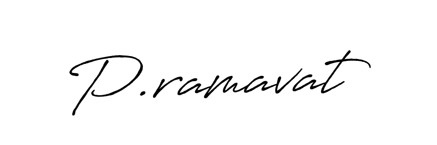 Make a beautiful signature design for name P.ramavat. Use this online signature maker to create a handwritten signature for free. P.ramavat signature style 7 images and pictures png