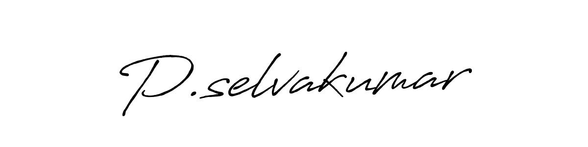 Make a beautiful signature design for name P.selvakumar. Use this online signature maker to create a handwritten signature for free. P.selvakumar signature style 7 images and pictures png