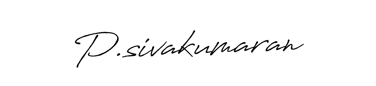 This is the best signature style for the P.sivakumaran name. Also you like these signature font (Antro_Vectra_Bolder). Mix name signature. P.sivakumaran signature style 7 images and pictures png