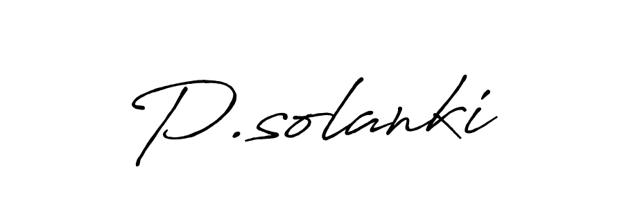 Similarly Antro_Vectra_Bolder is the best handwritten signature design. Signature creator online .You can use it as an online autograph creator for name P.solanki. P.solanki signature style 7 images and pictures png