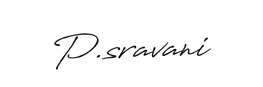 Best and Professional Signature Style for P.sravani. Antro_Vectra_Bolder Best Signature Style Collection. P.sravani signature style 7 images and pictures png