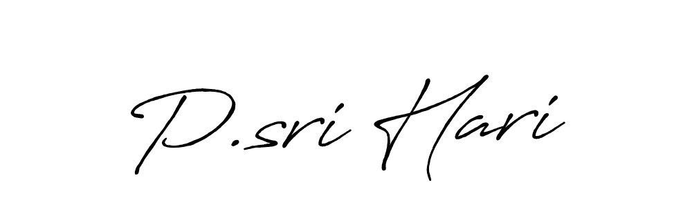 How to make P.sri Hari signature? Antro_Vectra_Bolder is a professional autograph style. Create handwritten signature for P.sri Hari name. P.sri Hari signature style 7 images and pictures png