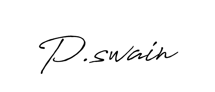 Once you've used our free online signature maker to create your best signature Antro_Vectra_Bolder style, it's time to enjoy all of the benefits that P.swain name signing documents. P.swain signature style 7 images and pictures png