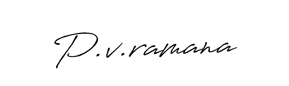 The best way (Antro_Vectra_Bolder) to make a short signature is to pick only two or three words in your name. The name P.v.ramana include a total of six letters. For converting this name. P.v.ramana signature style 7 images and pictures png