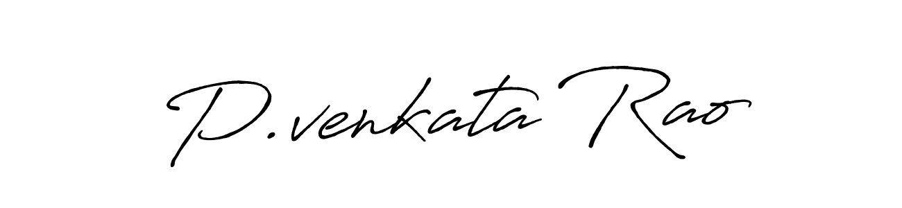 How to make P.venkata Rao signature? Antro_Vectra_Bolder is a professional autograph style. Create handwritten signature for P.venkata Rao name. P.venkata Rao signature style 7 images and pictures png