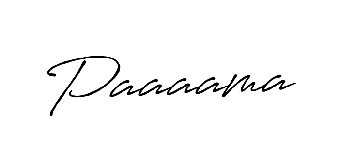 How to make Paaaama signature? Antro_Vectra_Bolder is a professional autograph style. Create handwritten signature for Paaaama name. Paaaama signature style 7 images and pictures png