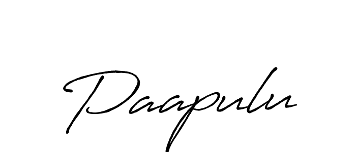 How to Draw Paapulu signature style? Antro_Vectra_Bolder is a latest design signature styles for name Paapulu. Paapulu signature style 7 images and pictures png