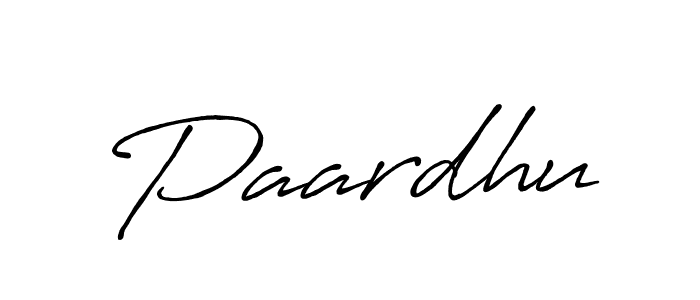 Once you've used our free online signature maker to create your best signature Antro_Vectra_Bolder style, it's time to enjoy all of the benefits that Paardhu name signing documents. Paardhu signature style 7 images and pictures png