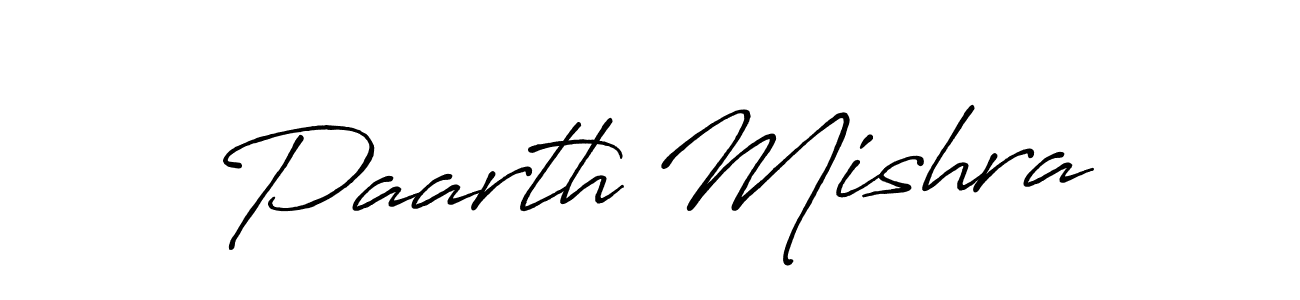 It looks lik you need a new signature style for name Paarth Mishra. Design unique handwritten (Antro_Vectra_Bolder) signature with our free signature maker in just a few clicks. Paarth Mishra signature style 7 images and pictures png