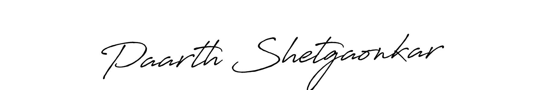 It looks lik you need a new signature style for name Paarth Shetgaonkar. Design unique handwritten (Antro_Vectra_Bolder) signature with our free signature maker in just a few clicks. Paarth Shetgaonkar signature style 7 images and pictures png